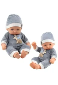 Lalka bobas w szarej pi�amce LeanToys