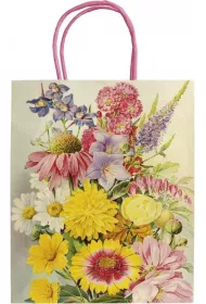 Skona Ting Torebka ozdobna A5 STBAG139 Letnie kwiaty