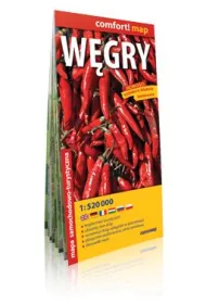 W�gry laminowana mapa samochodowa 1:520 000