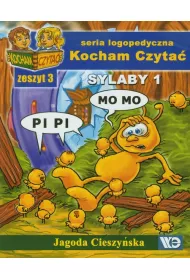 Kocham czyta� Zeszyt 3 Sylaby 1 (M, P)