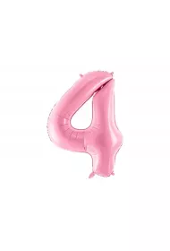 PartyDeco Balon foliowy 4 r�owy 86cm