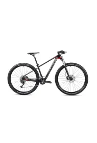 Romet Rower grski MUSTANG EVO 1 2024 czarno-czerwony 19 L