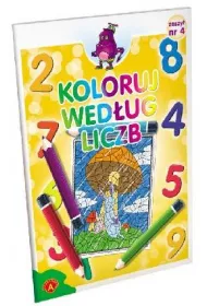 Koloruj wed�ug liczb zeszyt nr 4 *