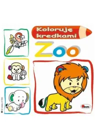 Koloruj� kredkami. Zoo