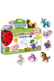 Puzzle magnetyczne M�j ma�y �wiat Farma Roter Kafer