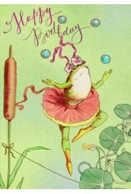 Madame Treacle Karnet B6 z kopert� Urodziny Kot