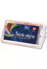 Tetis Pastele olejne heksagonalne 24 szt.
