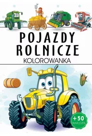 Pojazdy rolnicze. Kolorowanka