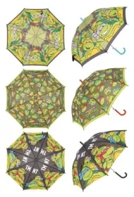 Parasolka Ninja 86cm MIX