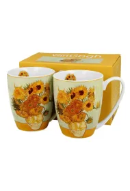 Duo Sp. z o.o. Komplet kubkw Van Gogh Sunflowers 2 x 350 ml