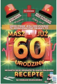 Yeku Karnet Urodzinowy z recept� 60