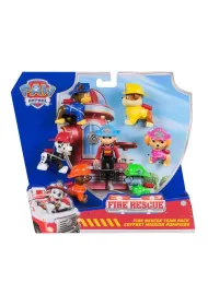 PAW Patrol Fire Rescue Team z 7 kolekcjonerskimi figurkami 6072961 WB6