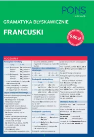Gramatyka b�yskawicznie. Francuski PONS