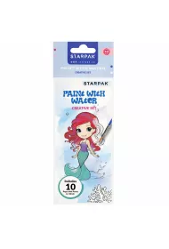 Zestaw kreatywny do kolorowania malowanie wod   pdzelek Girl STARPAK 529934