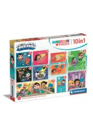 Puzzle 10w1 SuperColor. DC Comics Clementoni