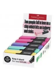 Faber-Castell Minidisplay zakre�lacz mini txtlnr kol. pastelowe zestaw b 10 szt.