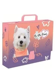 St. Majewski Teczka z r�czk� A4 XL My Little Friend Dog