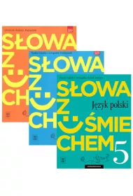 S�owa z u�miechem. Jezyk polski. Podr�cznik Literatura i kultura, podr�cznik Nauka o j�zyku i ortografia i zeszyt �wicze� dla klasy 5 szko�y podstawowej