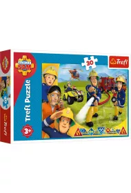 Puzzle 30 el. Gotowi by pomaga� Trefl