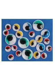 Fandy Ruchome oczka z rz�sami mix