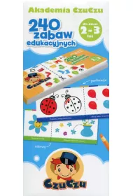 Akademia CzuCzu dla dzieci od 2-3 lat/ 240 zabaw edukacyjnych