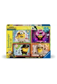 Puzzle 4x100 Minions Ravensburger