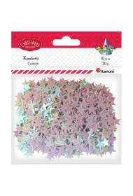 Titanum Konfetti gwiazdki 30g, 10mm