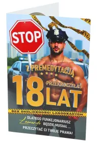 Yeku Karnet Urodziny 18
