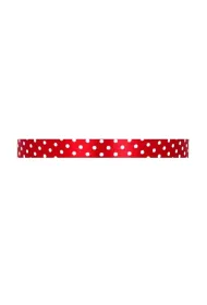 Pogotowie Florystyczno �lubne Wst��ka satynowa w kropki 12mm/22mb