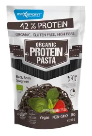 Maxsport Makaron z czarnej fasoli spaghetti bezglutenowy 200 g Bio