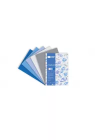 Happy Color Blok Deco Cristal, 5 kolorw, A4, 170g, 20 arkuszy 170 g 20 kartek