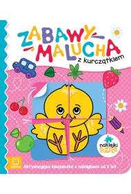 Zabawy malucha z kurcz�tkiem. Aktywizuj�ca ksi��eczka z naklejkami od 2 lat
