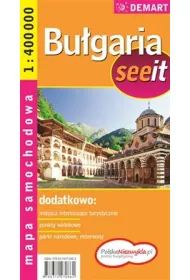 Mapa samochodowa Bu�garia 1:400 000