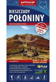 Bieszczady - Po�oniny - 1 : 25 000 - syntetyk 2023