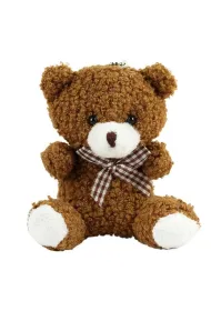 LeanToys Brelok pluszowy mi� br�zowy 8cm