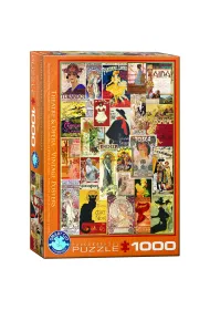 Puzzle 1000 el. Theater & Opera Vintage Art. Eurographics