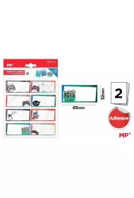 Mp Main Paper Naklejki na zeszyty Game