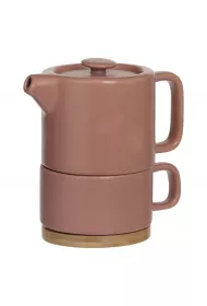 Secret de Gourmet Dzbanek z filiank Natural Terra 400 ml