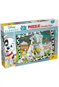 Puzzle dwustronne 24 el. Klasyka Disney Lisciani