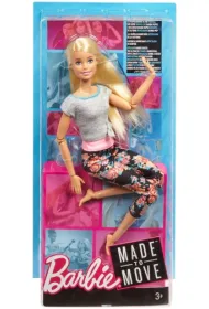 Barbie - Made to Move Kwieciste Lalka Barbie Blond Mattel