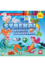 Koloruj� i naklejam. Syrenki i morskie stworzenia