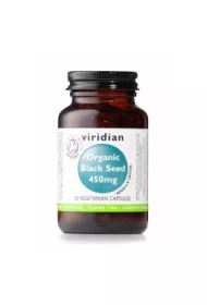 Viridian Organic black seed ekologiczna czarnuszka 450 mg - suplement diety 30 kaps. Bio