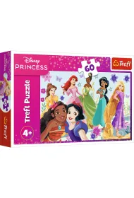 Puzzle 60 el. Ksie�niczki w akcji Trefl