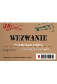 Armin Style Zaproszenie Urodziny Osiemnastka ZA-104 10 szt.