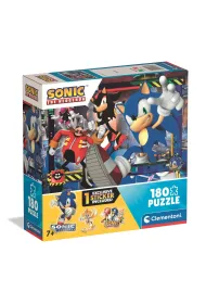 Puzzle 180 el. SuperColor. Sonic Clementoni