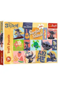 Puzzle Lilo i Stitch 200 elementw Hawajskie przygody Trefl