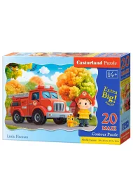 Puzzle 20 el. Maxi Little Fireman CASTORLAND C-02467