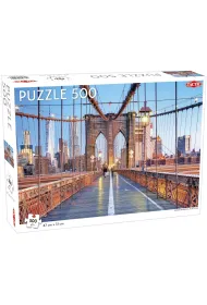 Puzzle 500 el. Around the World: Brooklyn Bridge Tactic