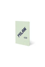 Milan Zeszyt klejony A5/48K g�adki zielony