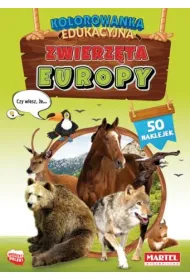 Kolorowanka edukacyjna Zwierz�ta Europy